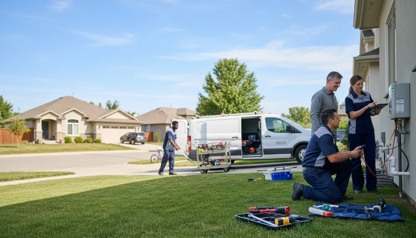 Tankless water heater service in Gonzales, TX